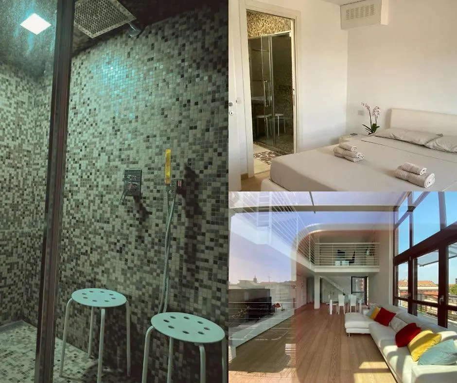 Penthouse Luce Milano Near Metro-Bus-Tram contacts